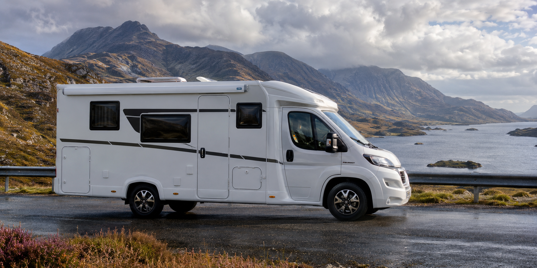 Peugeot Boxer motorhome in limp mode on NC500 Scotland with engine warning