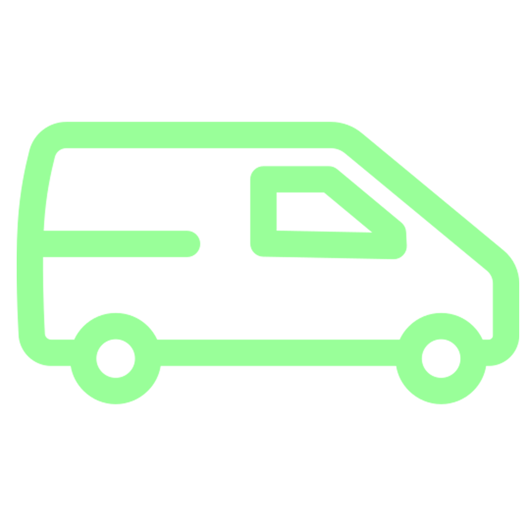 Nationwide delivery icon
