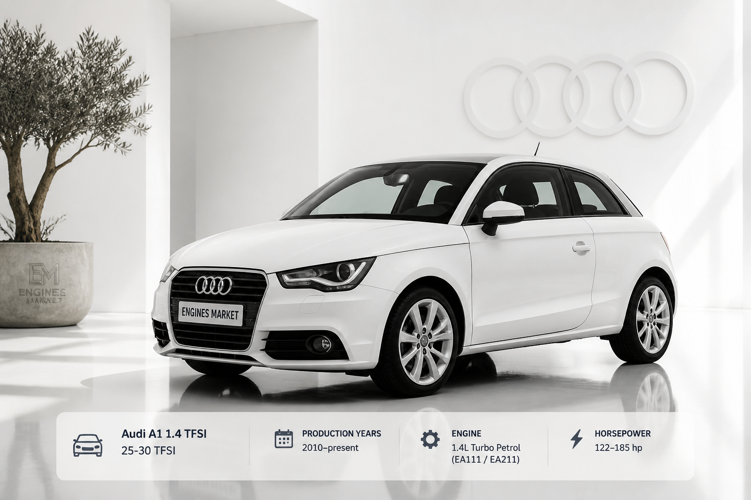 Audi A1 1.4 TFSI / 25/30 TFSI - Engine History & Specs at a Glance