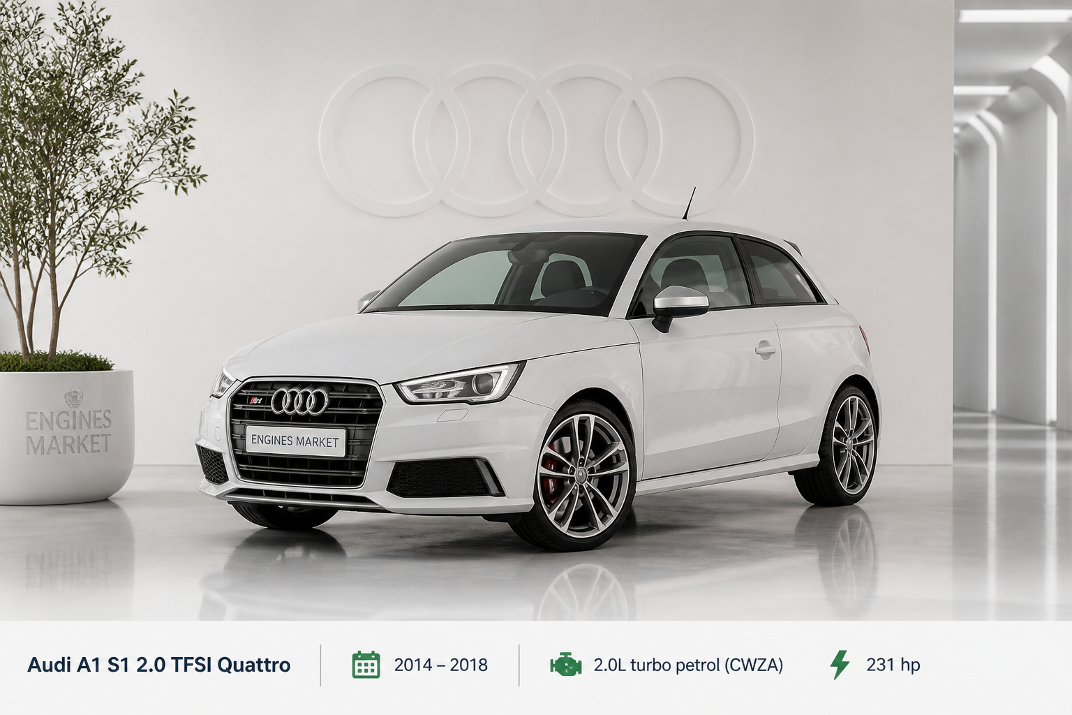 Audi A1 S1 2.0 TFSI Quattro - Engine History & Specs at a Glance