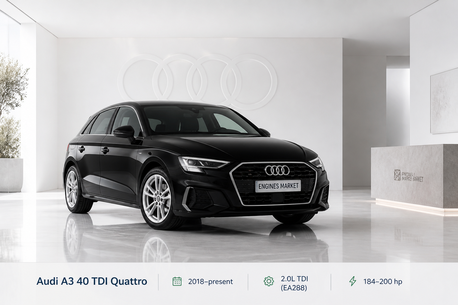 Audi A3 40 TDI Quattro - Engine History & Specs at a Glance