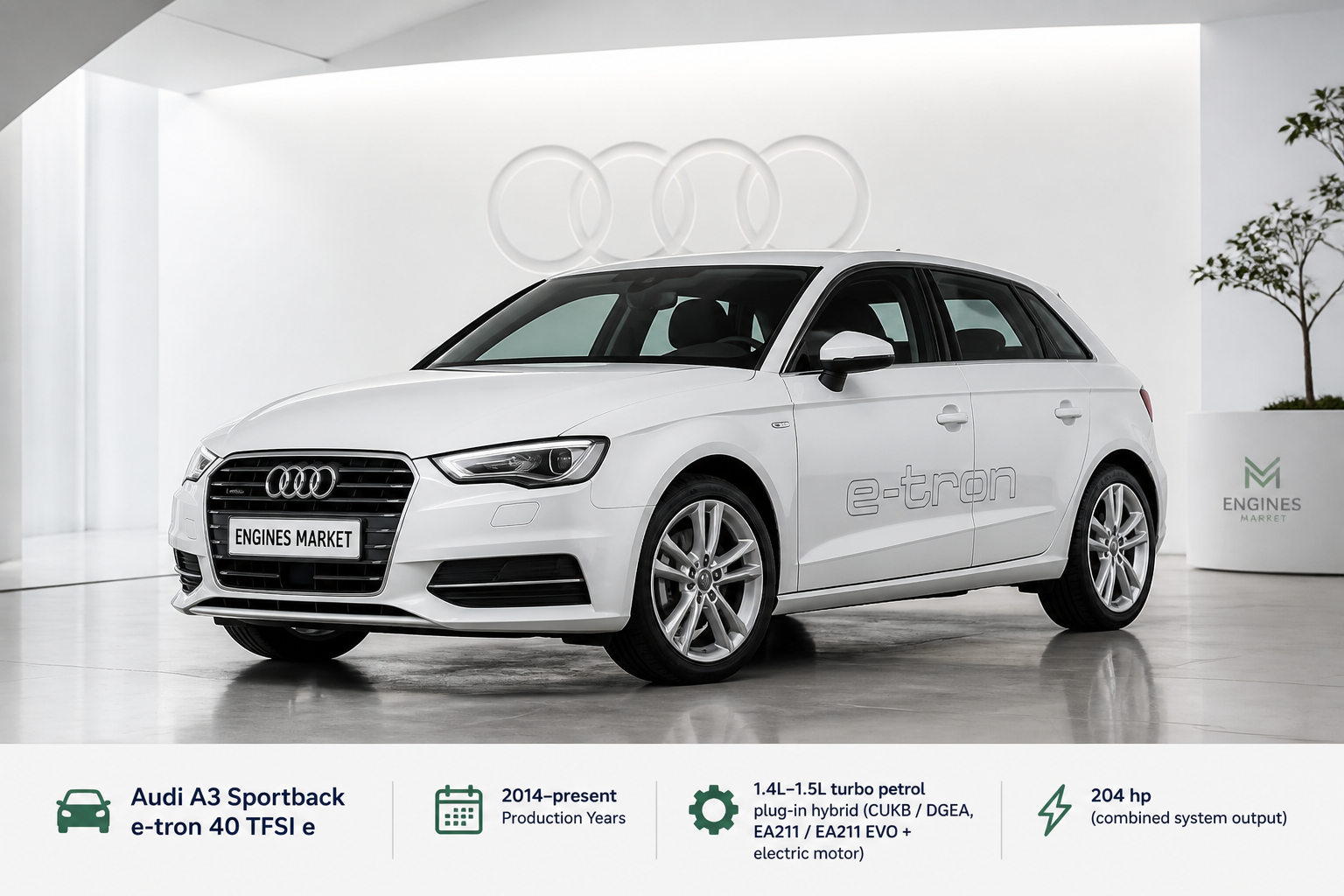 Audi A3 Sportback e-tron 40 TFSI e - Engine History & Specs at a Glance
