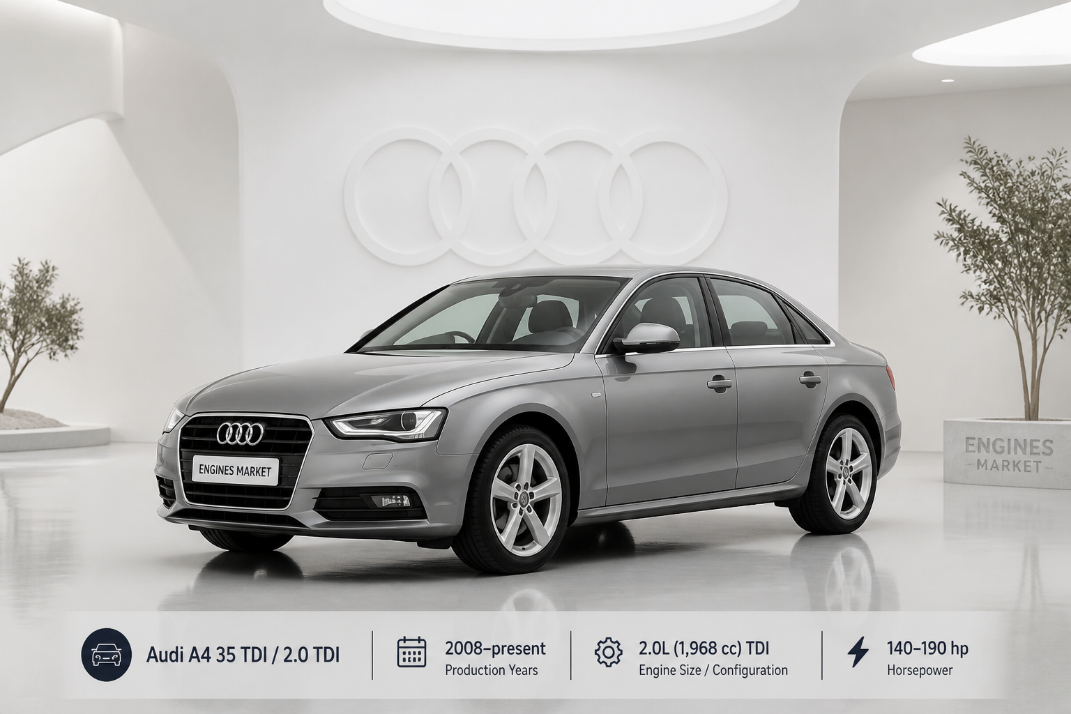 Audi A4 35 TDI / 2.0 TDI - Engine History & Specs at a Glance