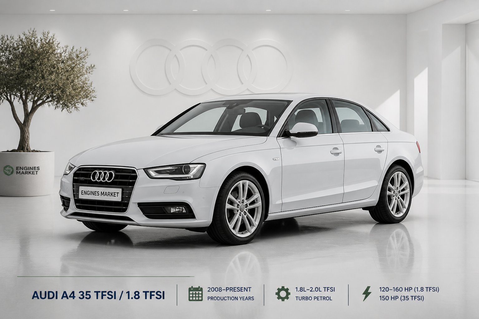 Audi A4 35 TFSI / 1.8 TFSI - Engine History & Specs at a Glance