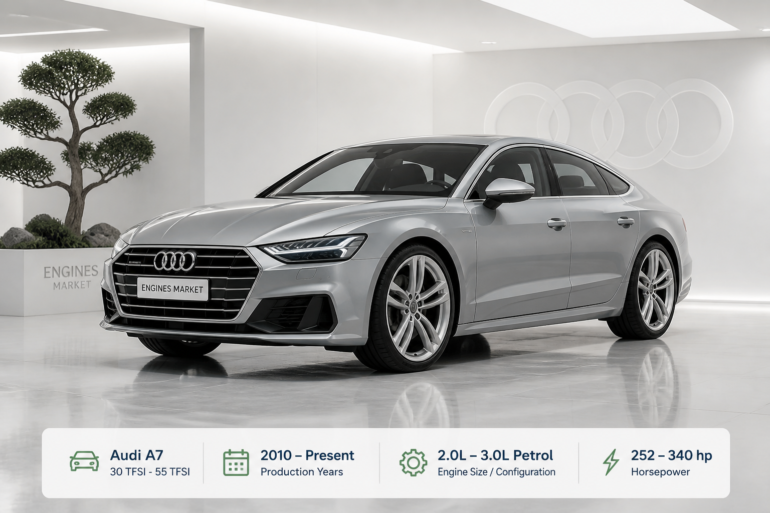 Audi A7 30 TFSI - 55 TFSI - Engine History & Specs at a Glance