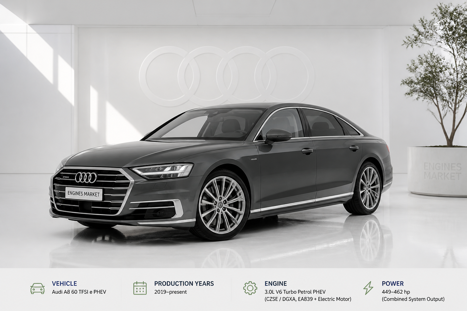Audi A8 60 TFSI e PHEV - Engine History & Specs at a Glance