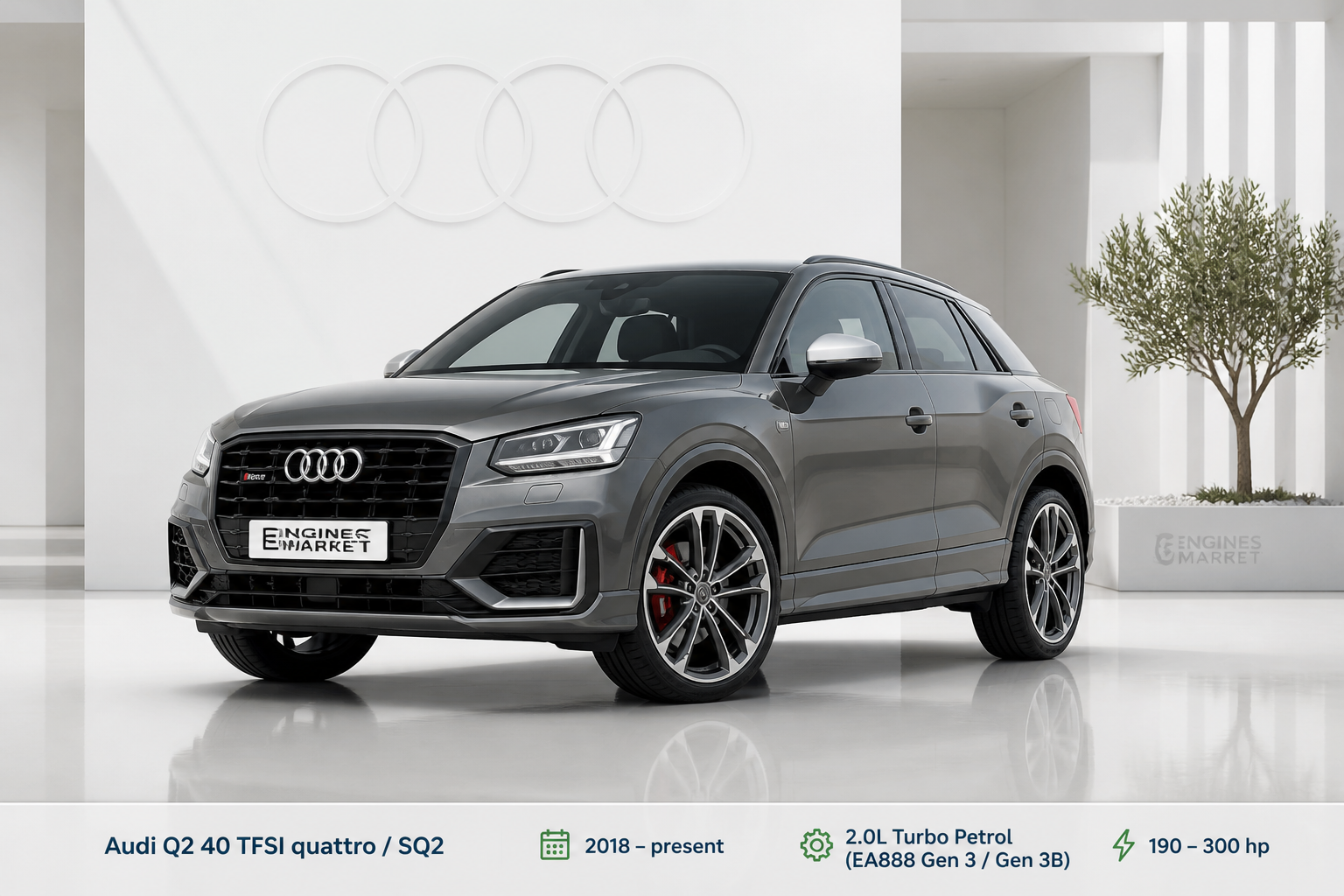 Audi Q2 40 TFSI quattro / SQ2 - Engine History & Specs at a Glance
