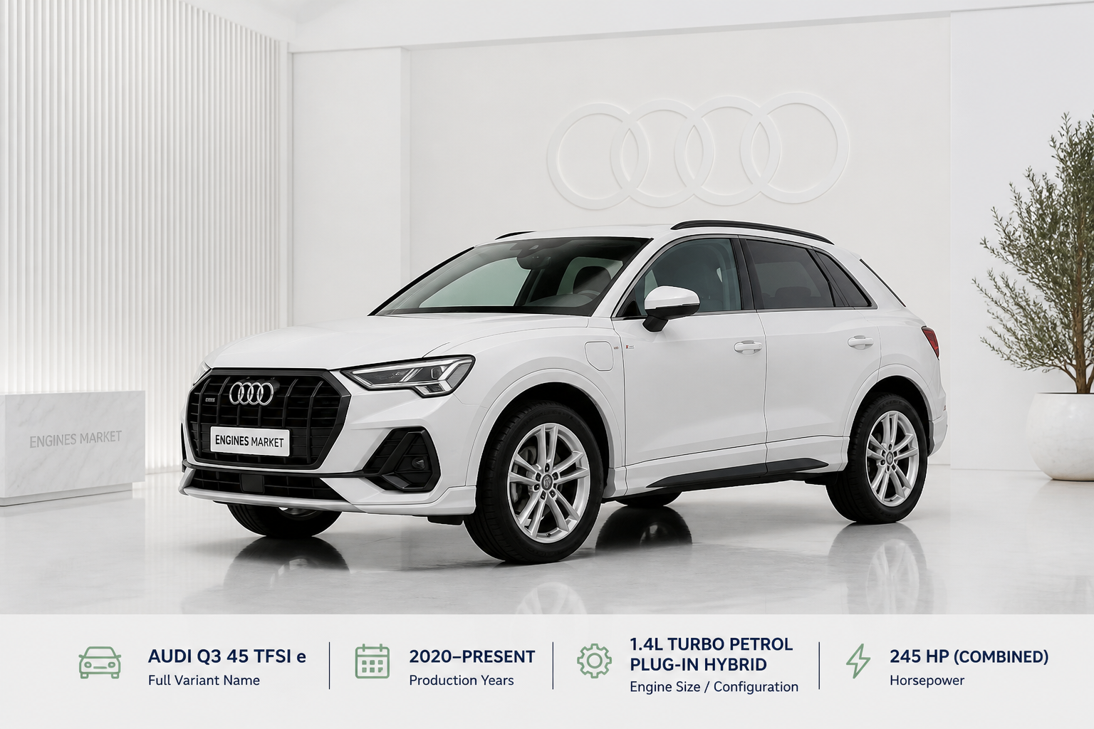 Audi Q3 45 TFSI e - Engine History & Specs at a Glance