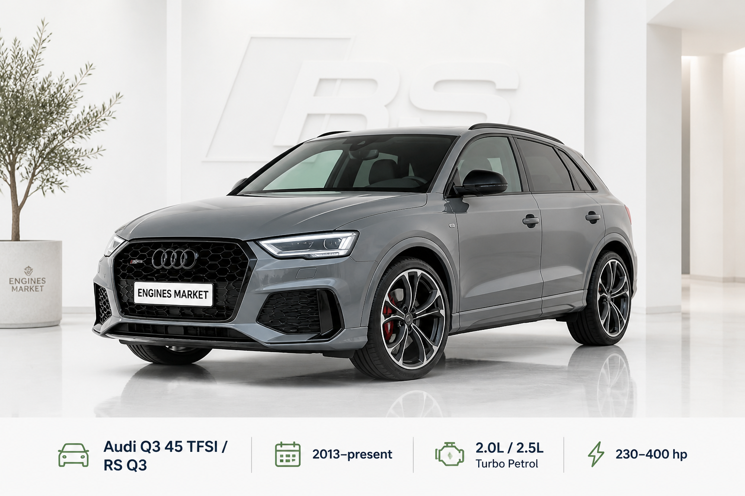 Audi Q3 45 TFSI / RS Q3 - Engine History & Specs at a Glance