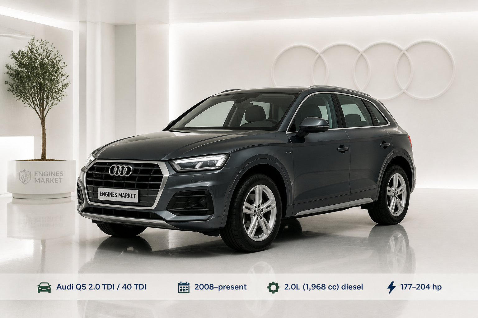 Audi Q5 2.0 TDI / 40 TDI - Engine History & Specs at a Glance