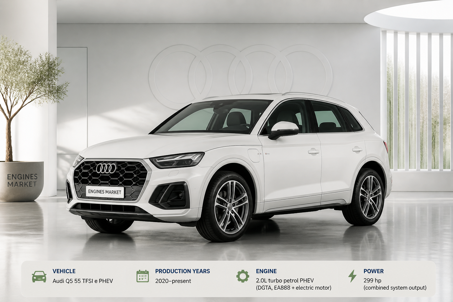 Audi Q5 55 TFSI e PHEV - Engine History & Specs at a Glance