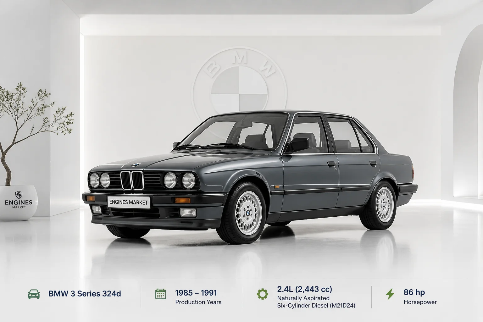 BMW 3 Series 324d - Engine History & Specs at a Glance