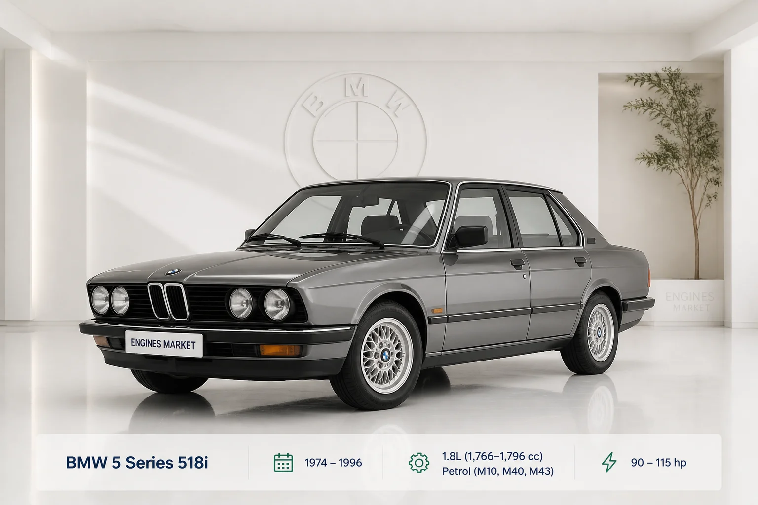 BMW 5 Series 518i - Engine History & Specs at a Glance