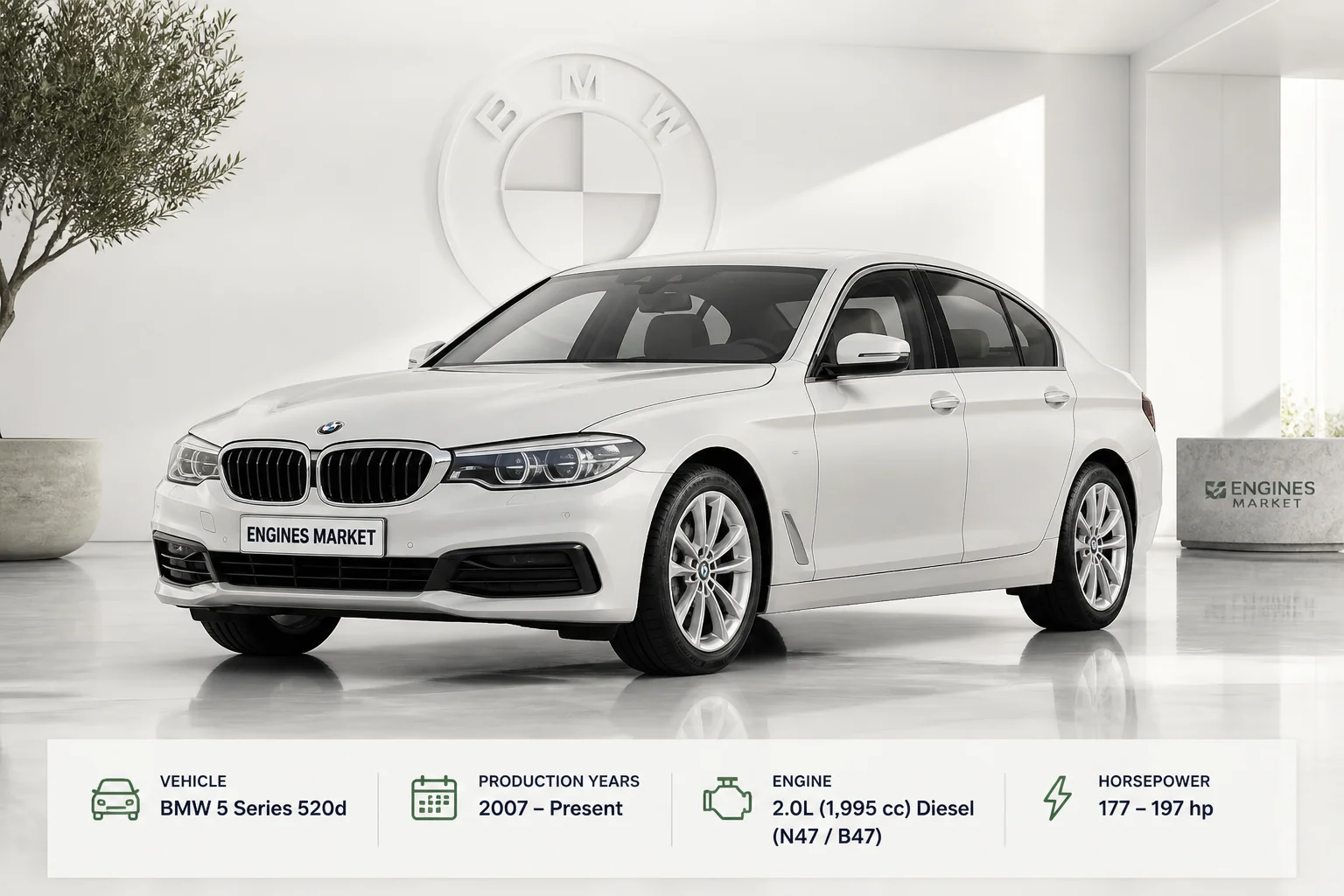 BMW 5 Series 520d - Engine History & Specs at a Glance