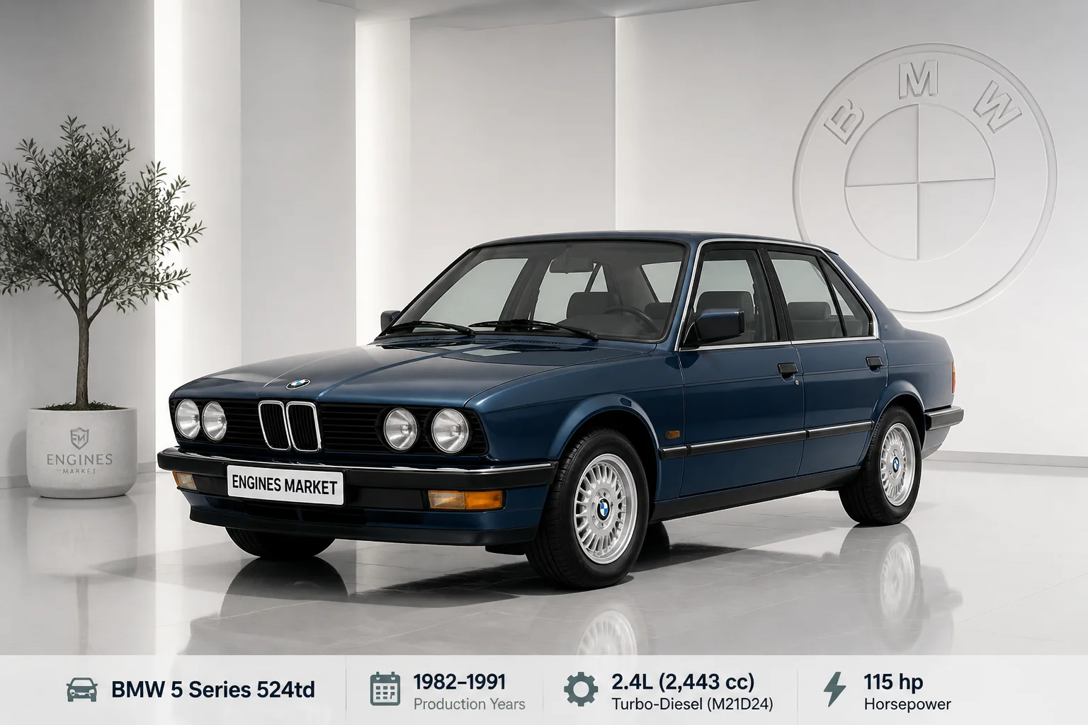 BMW 5 Series 524td - Engine History & Specs at a Glance