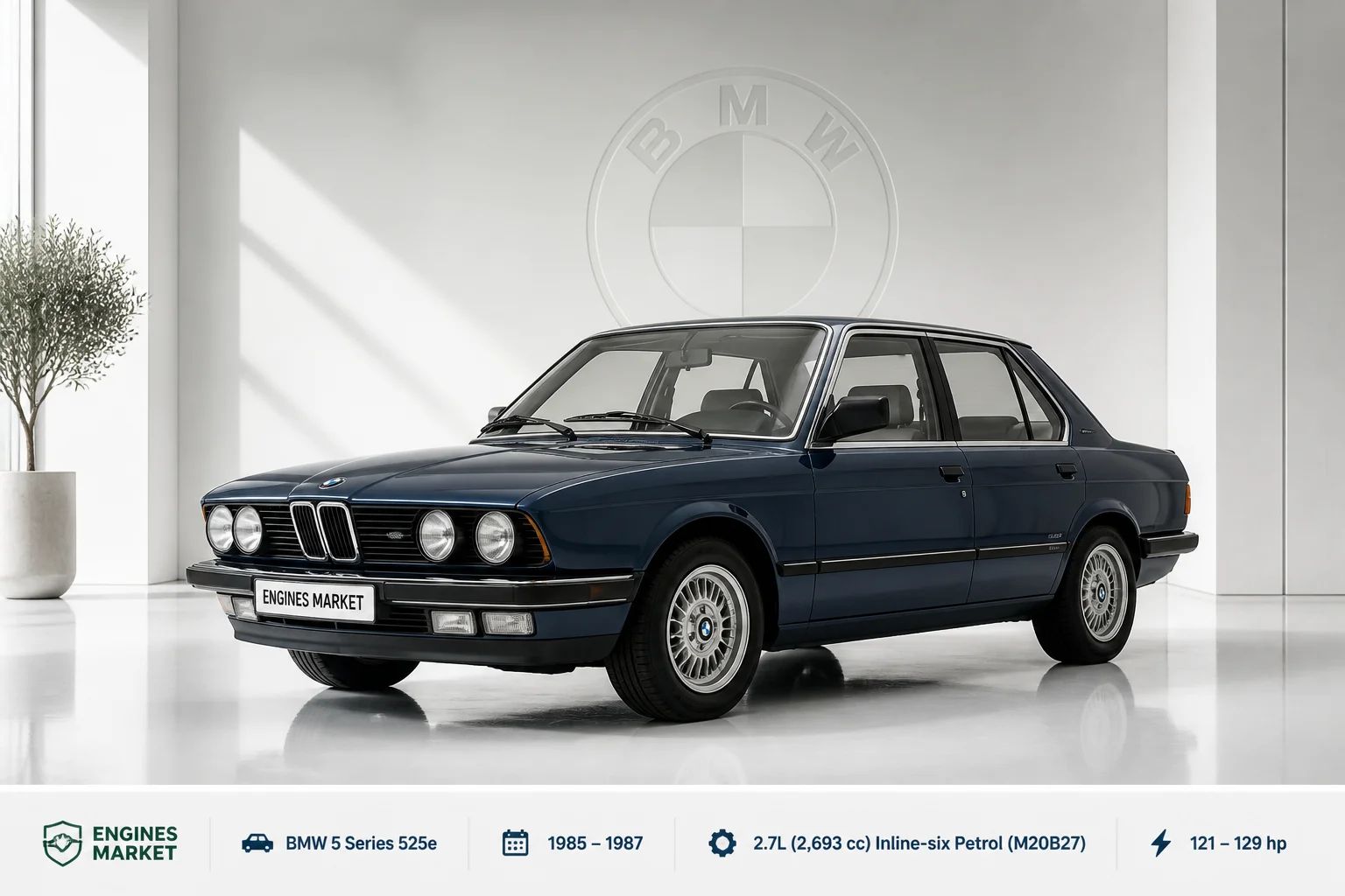 BMW 5 Series 525e - Engine History & Specs at a Glance