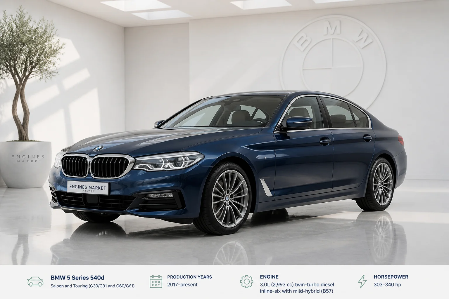 BMW 5 Series 540d - Engine History & Specs at a Glance