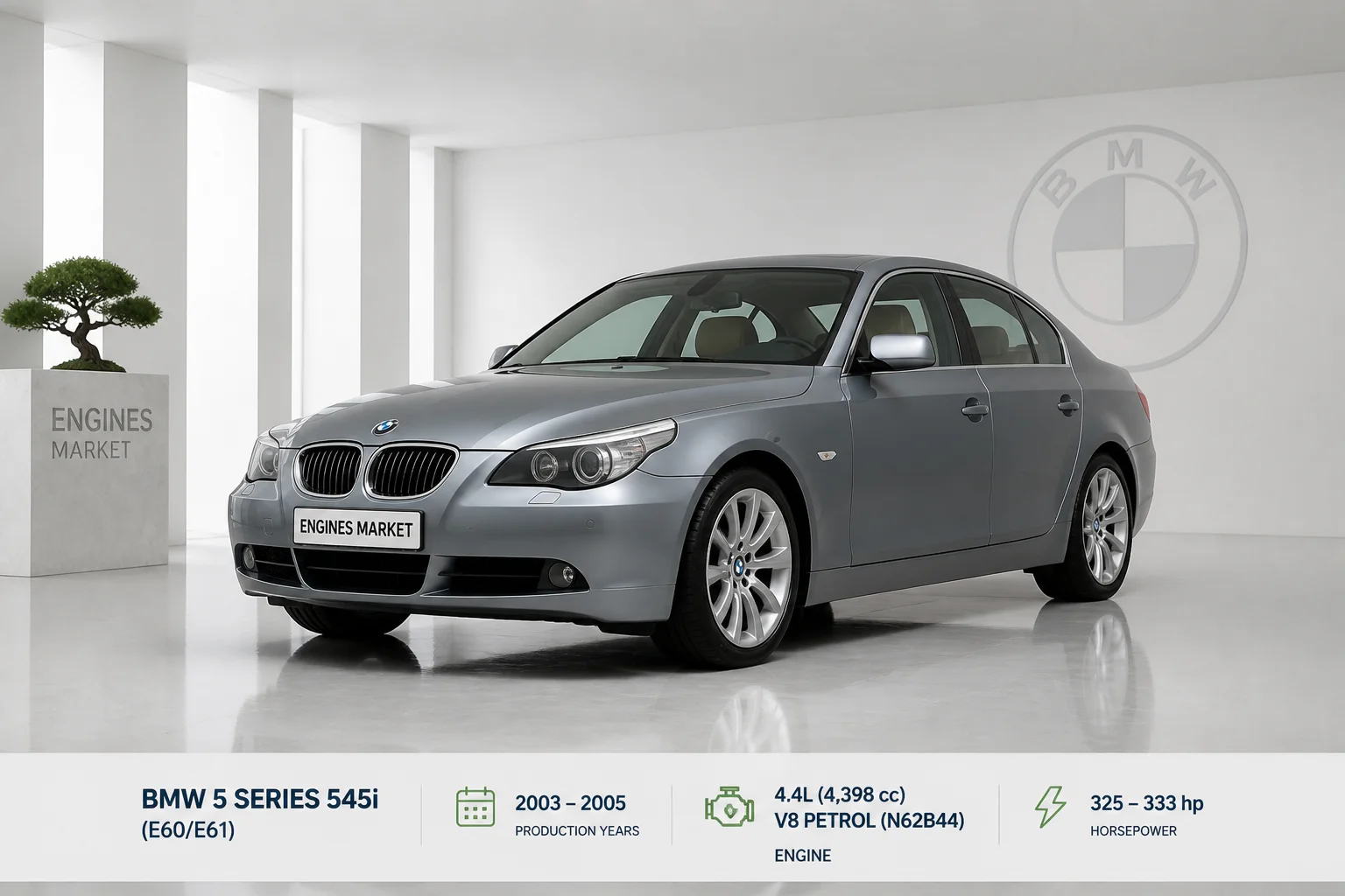 BMW 5 Series 545i - Engine History & Specs at a Glance