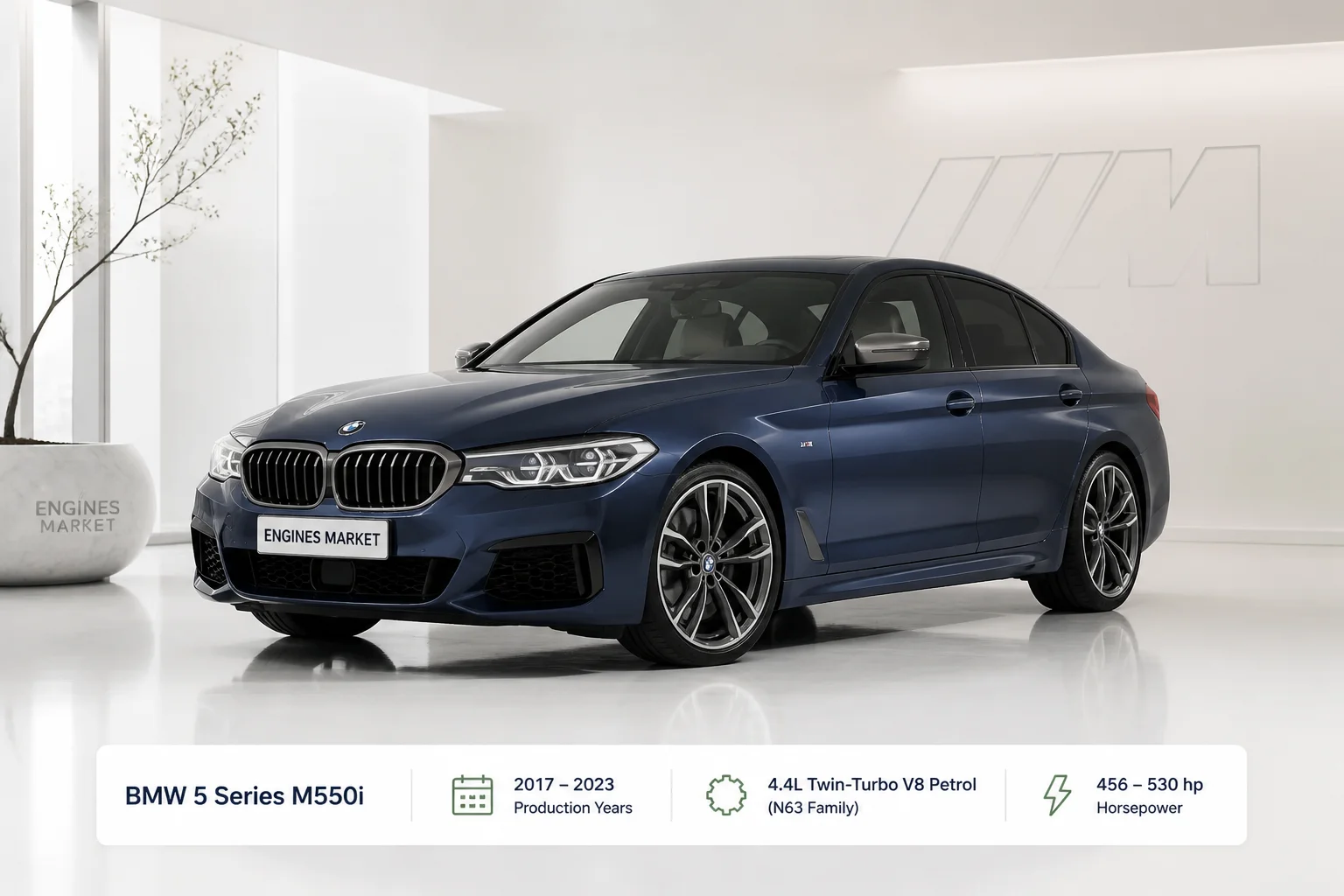 BMW 5 Series M550i - Engine History & Specs at a Glance