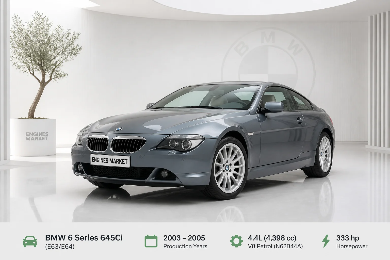 BMW 6 Series 645Ci - Engine History & Specs at a Glance