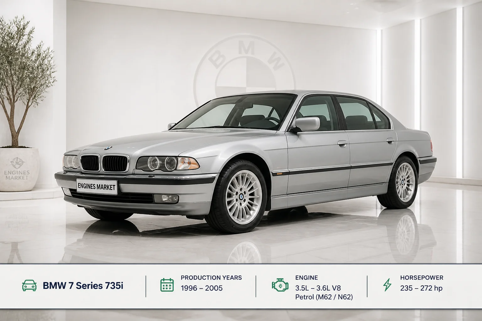 BMW 7 Series 735i - Engine History & Specs at a Glance