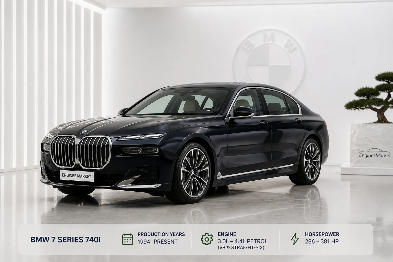 BMW 7 Series 740i - Engine History & Specs at a Glance