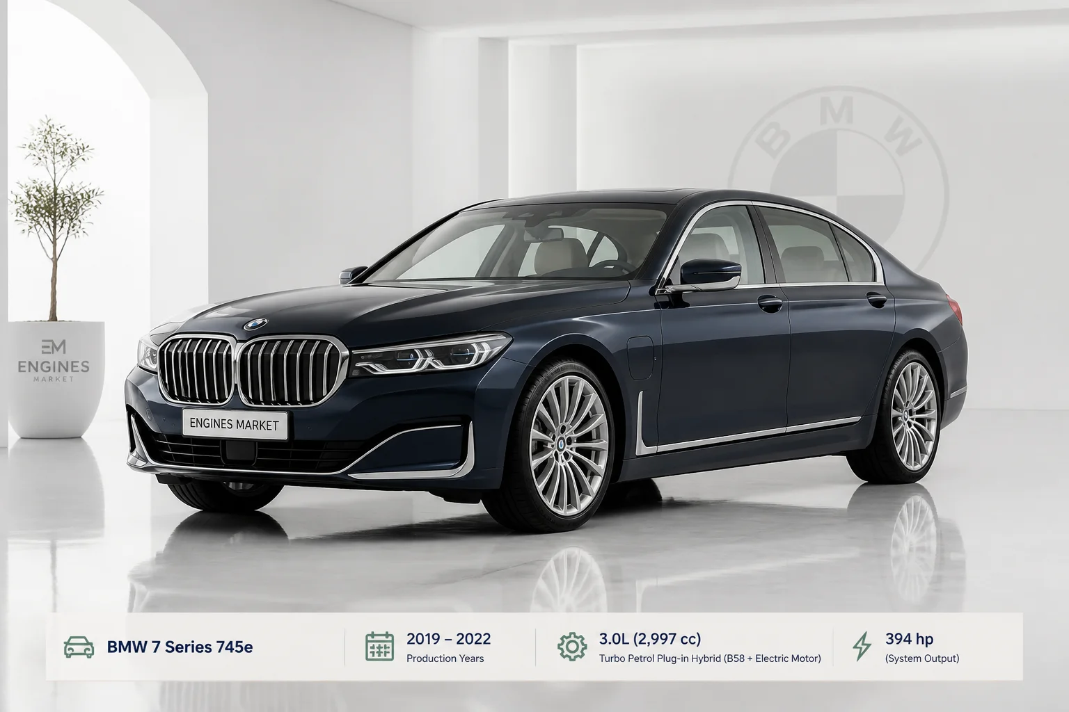 BMW 7 Series 745e - Engine History & Specs at a Glance
