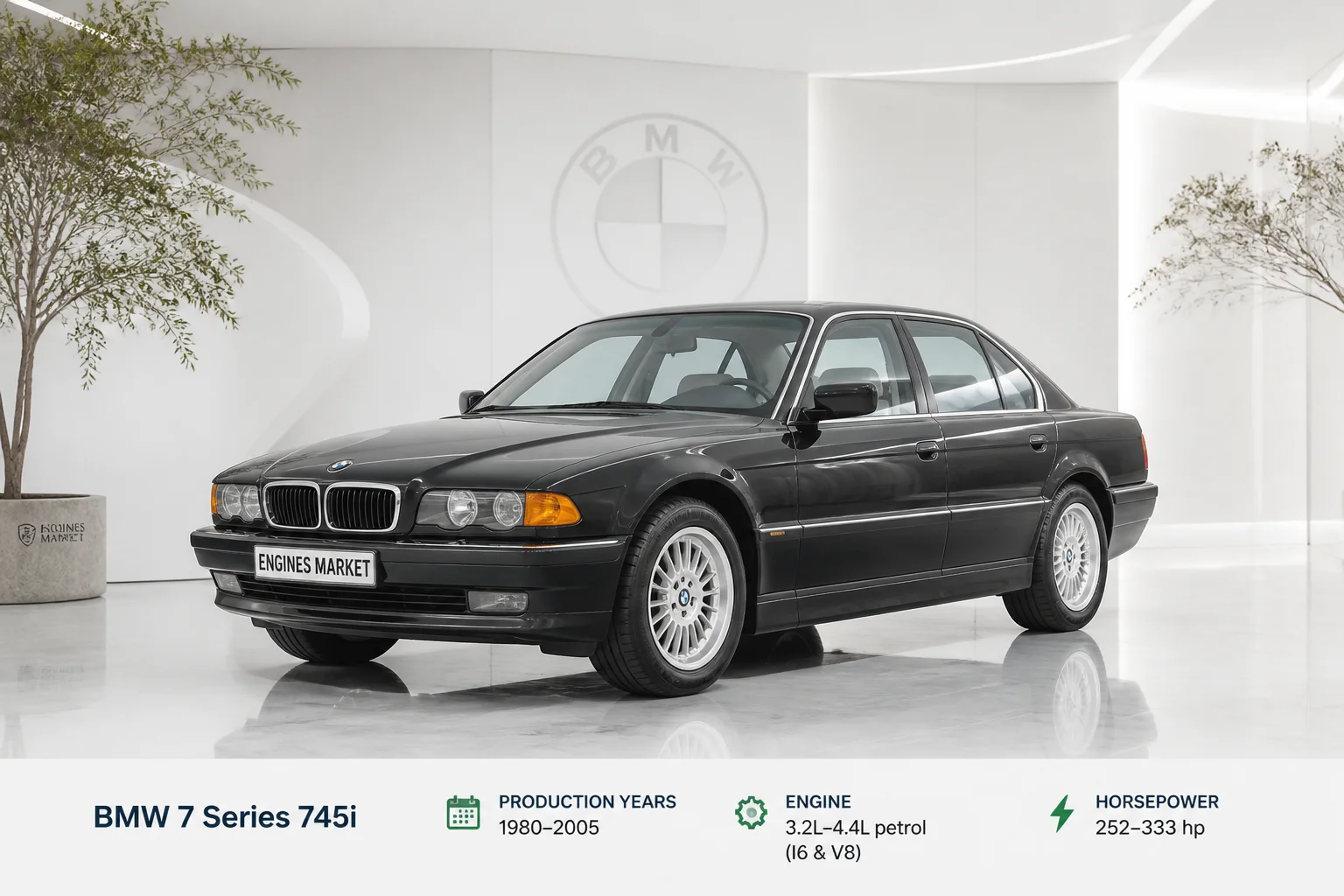 BMW 7 Series 745i - Engine History & Specs at a Glance