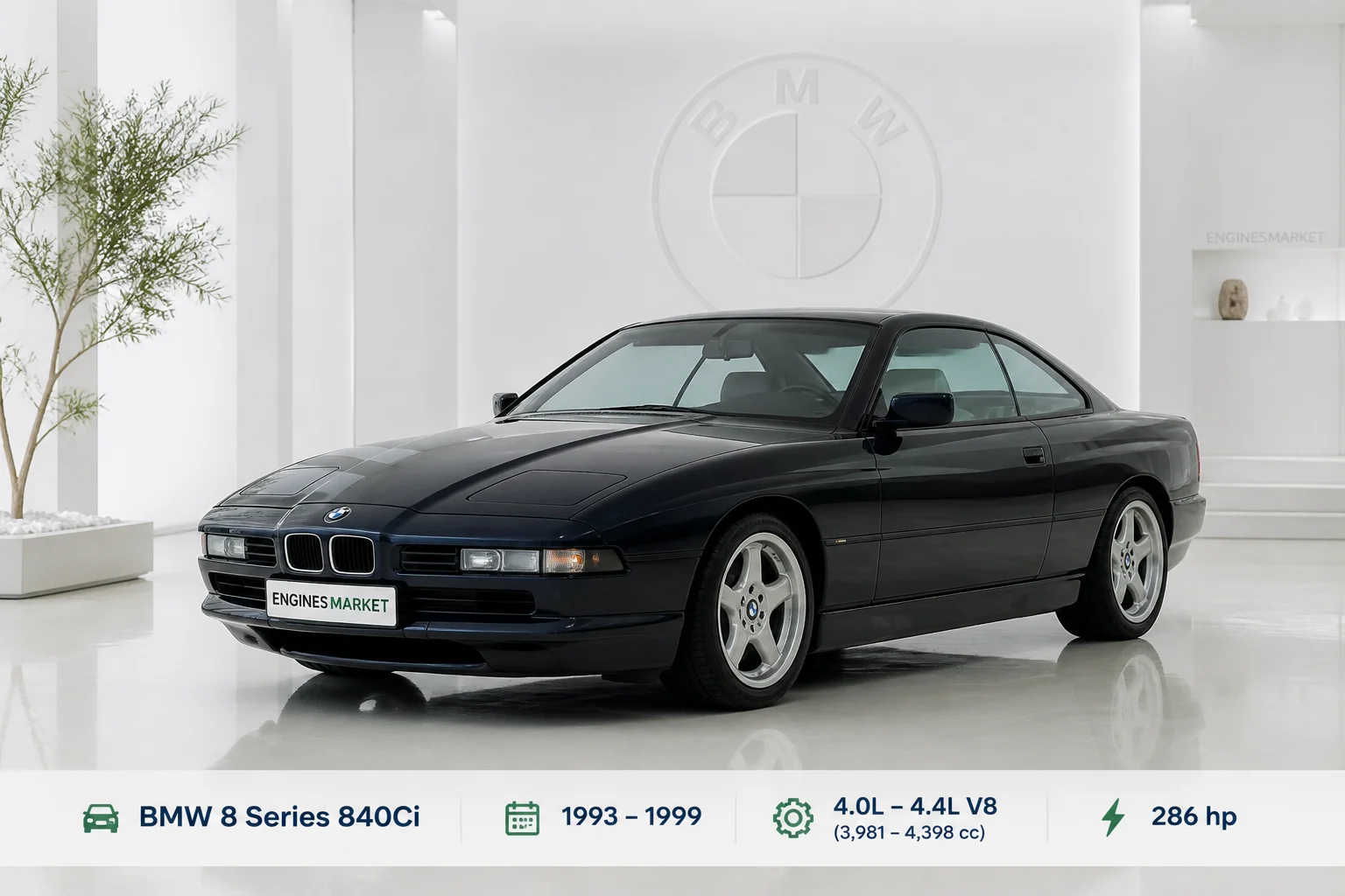 BMW 8 Series 840Ci - Engine History & Specs at a Glance