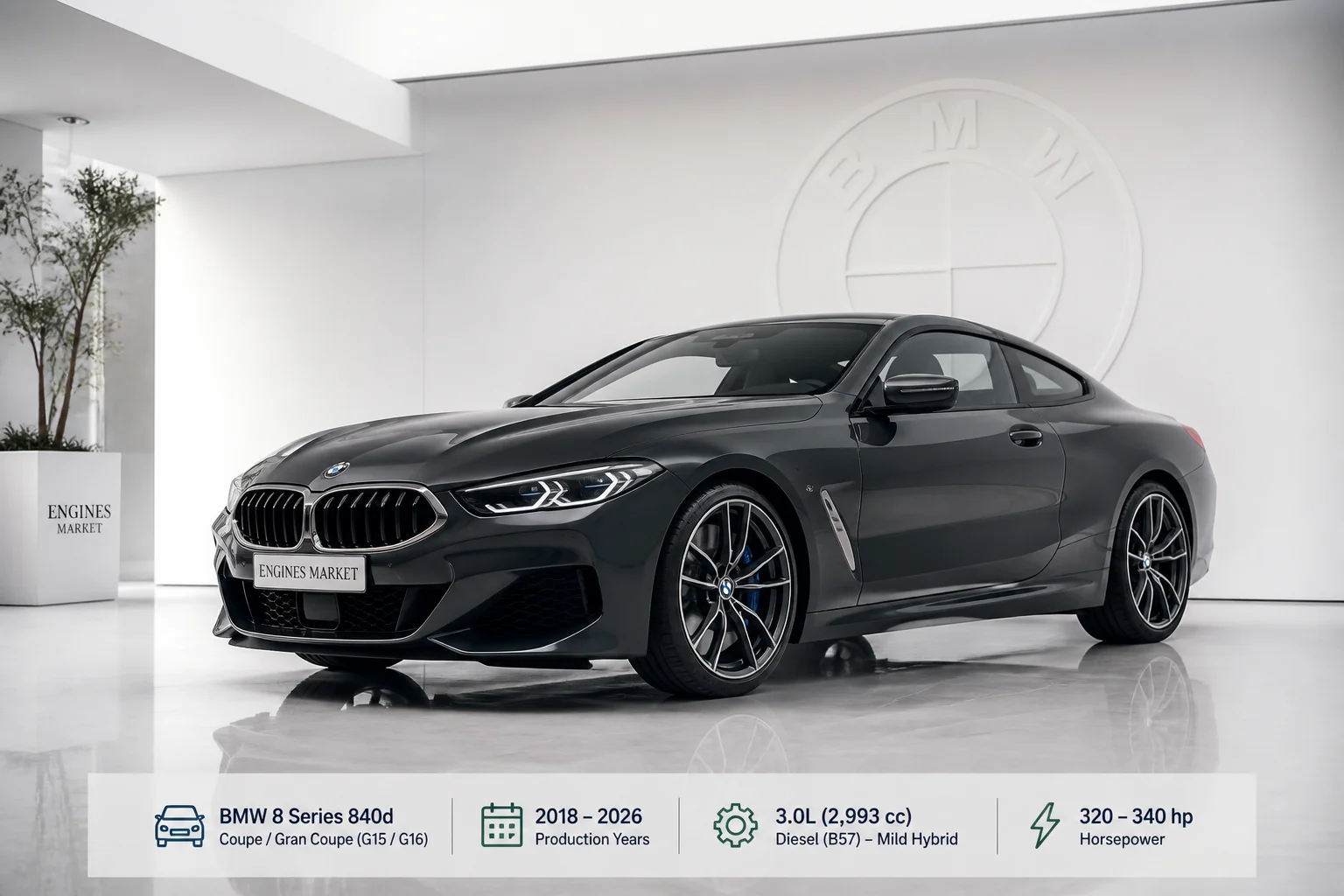 8 Series 840d xDrive Coupe