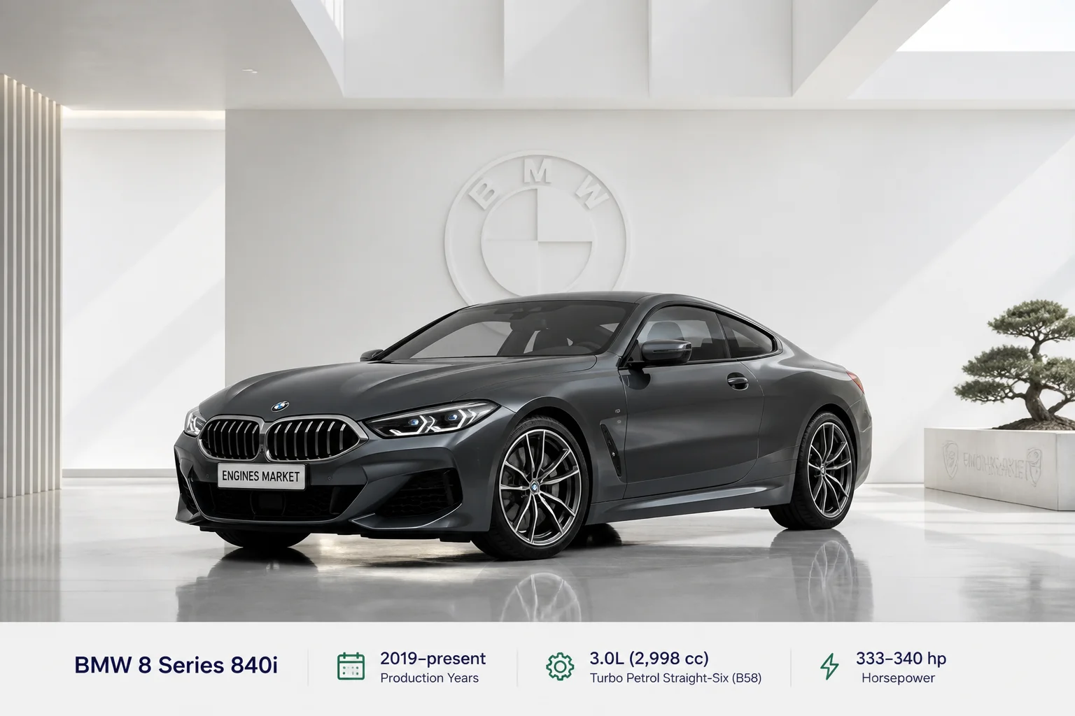 BMW 8 Series 840i - Engine History & Specs at a Glance