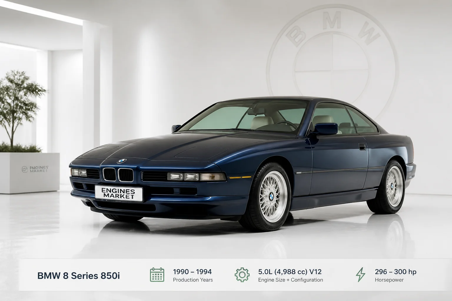 BMW 8 Series 850i - Engine History & Specs at a Glance