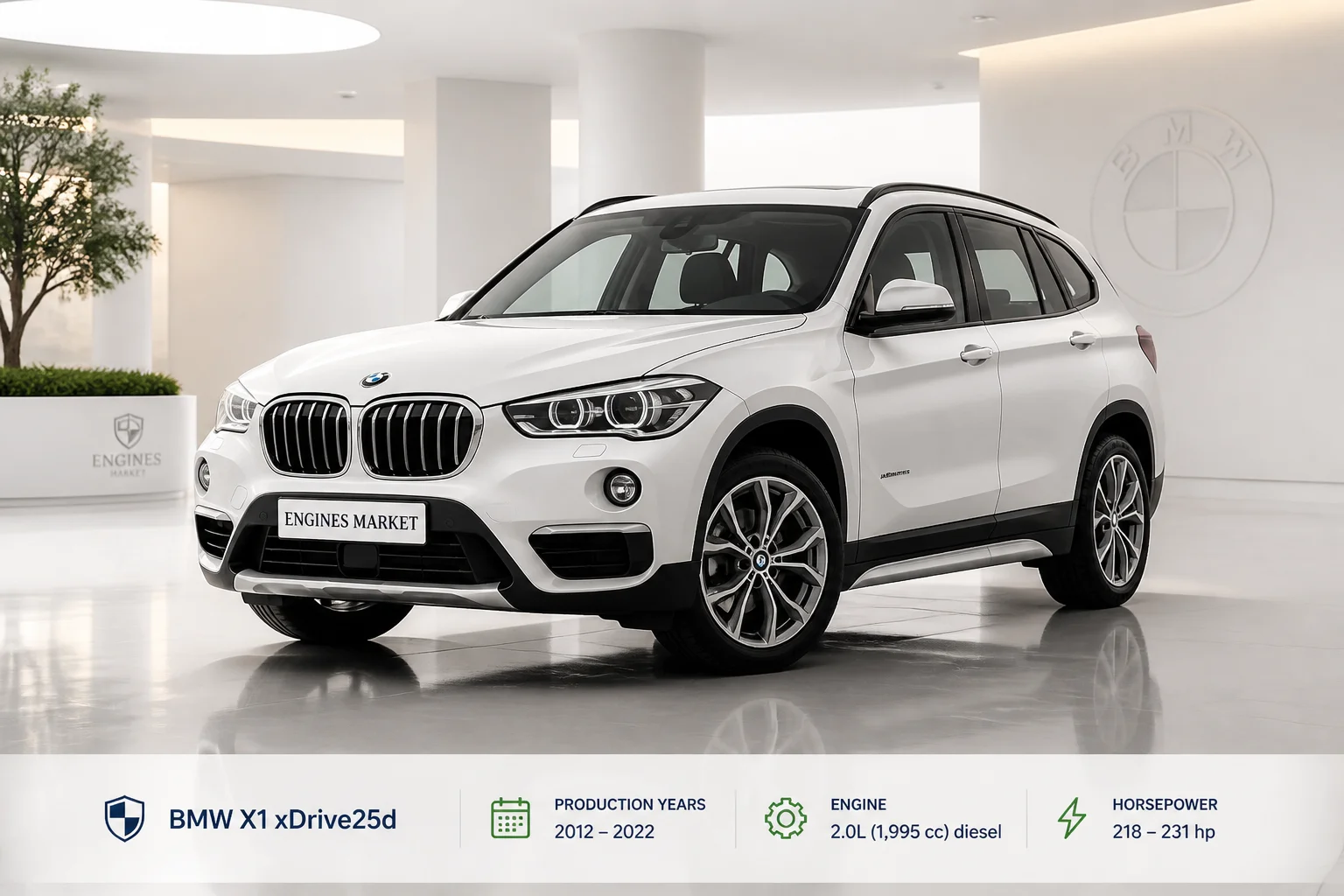 BMW X1 xDrive25d - Engine History & Specs at a Glance