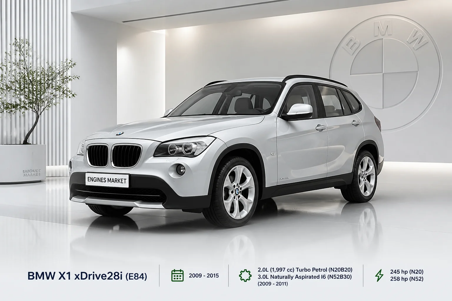 BMW X1 xDrive28i (E84) - Engine History & Specs at a Glance