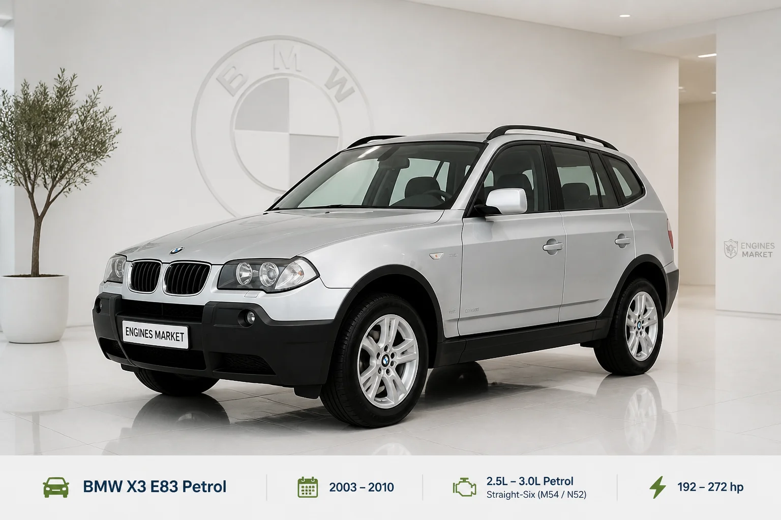 BMW X3 E83 Petrol - Engine History & Specs at a Glance