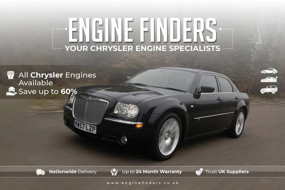 Chrysler 300C engine replacement - 3.0 V6 Diesel 5.7 V8 rebuilt reconditioned UK