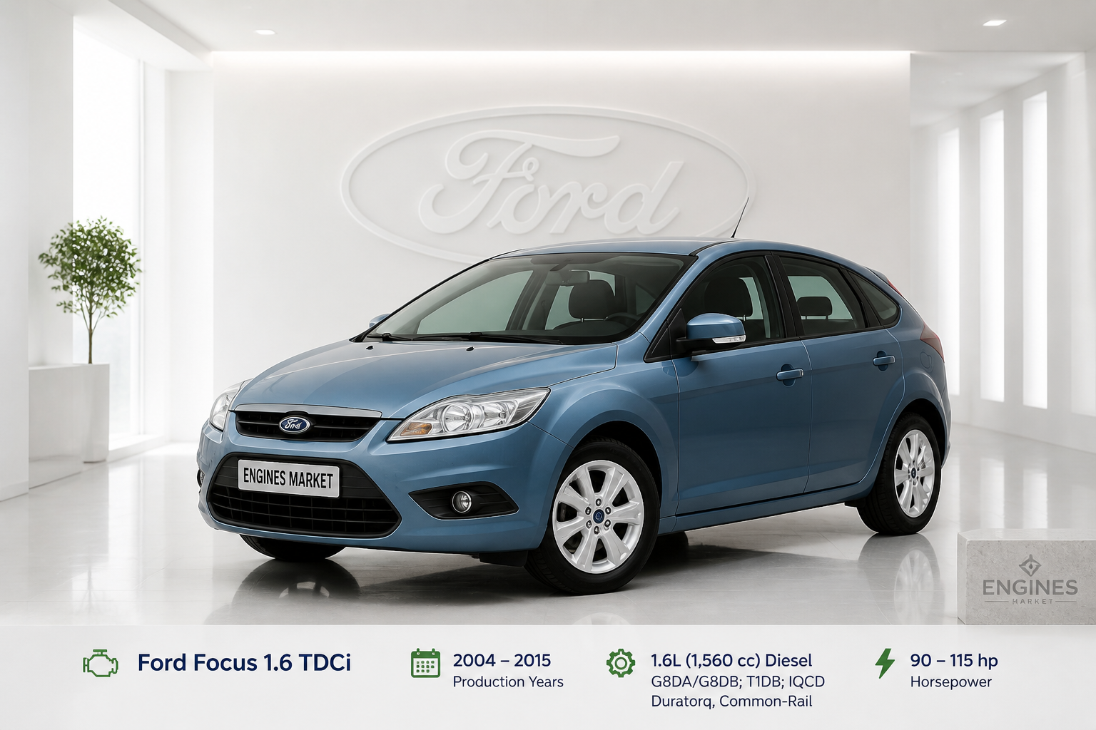 Ford Focus 1.6 TDCi - Engine History & Specs at a Glance