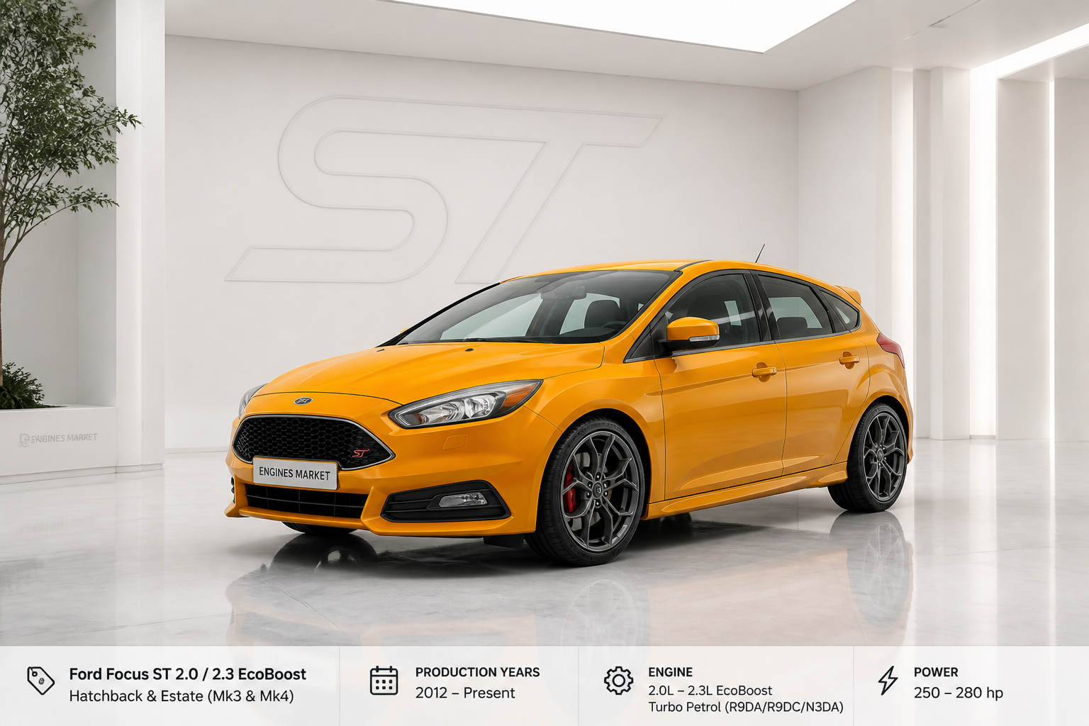 Ford Focus ST 2.0 / 2.3 EcoBoost - Engine History & Specs at a Glance