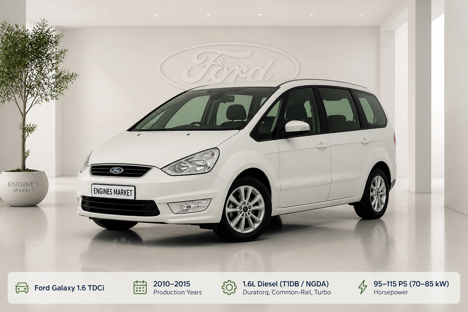Ford Galaxy 1.6 TDCi - Engine History & Specs at a Glance