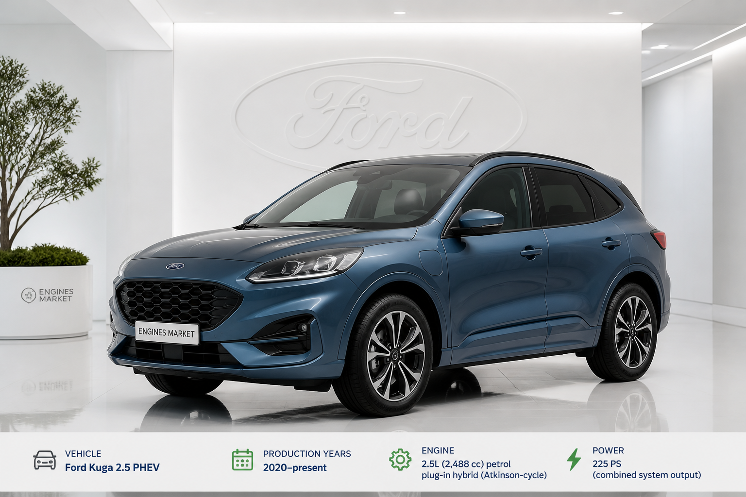 Ford Kuga 2.5 PHEV - Engine History & Specs at a Glance