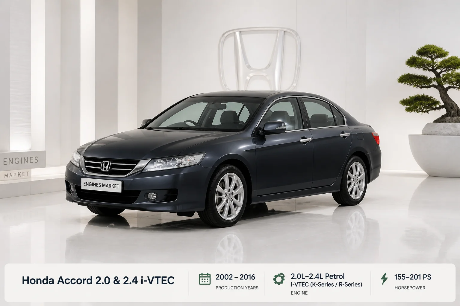 Honda Accord 2.0 & 2.4 i-VTEC - Engine History & Specs at a Glance