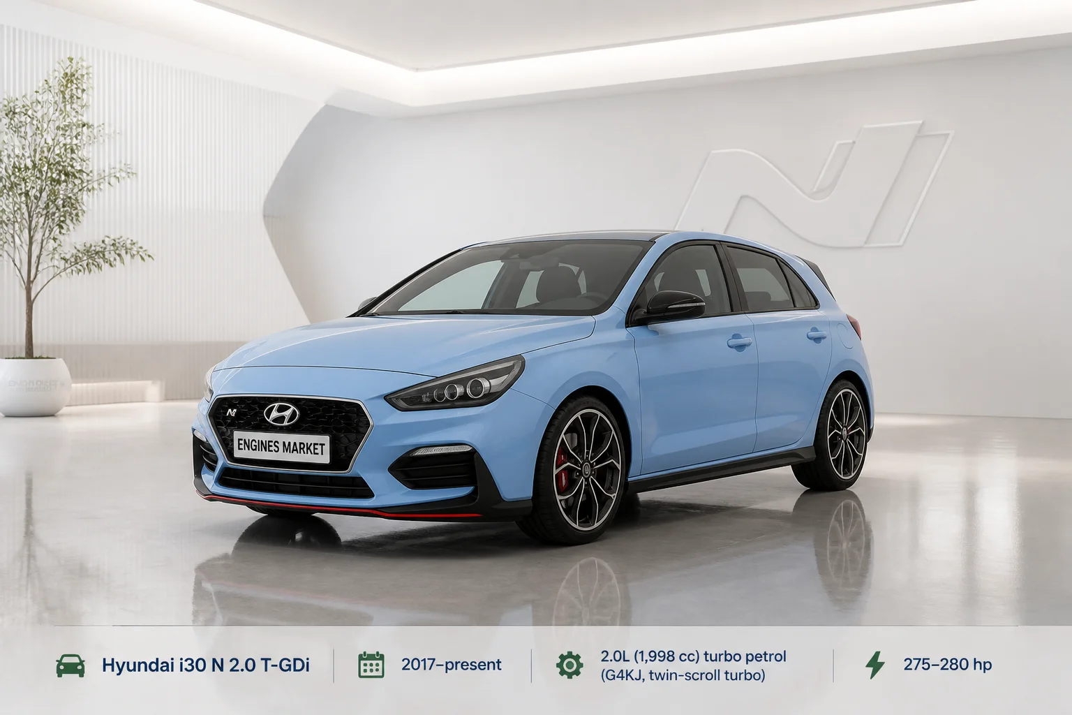 Hyundai i30 N 2.0 T-GDi - Engine History & Specs at a Glance