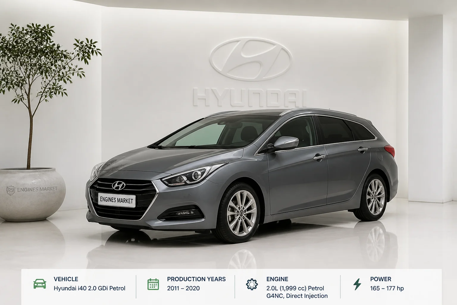 Hyundai i40 2.0 GDi - Engine History & Specs at a Glance