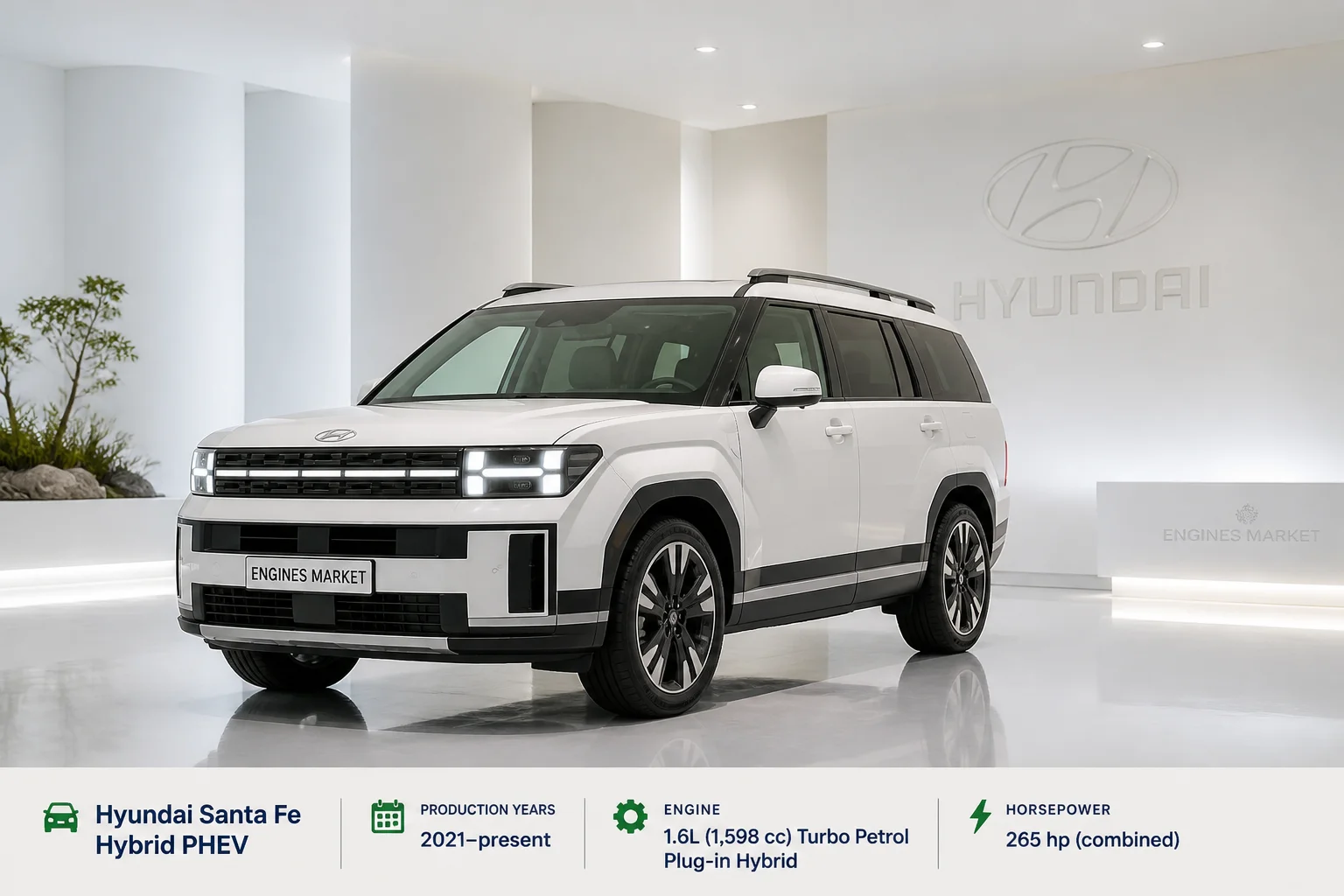 Hyundai Santa Fe Hybrid PHEV - Engine History & Specs at a Glance