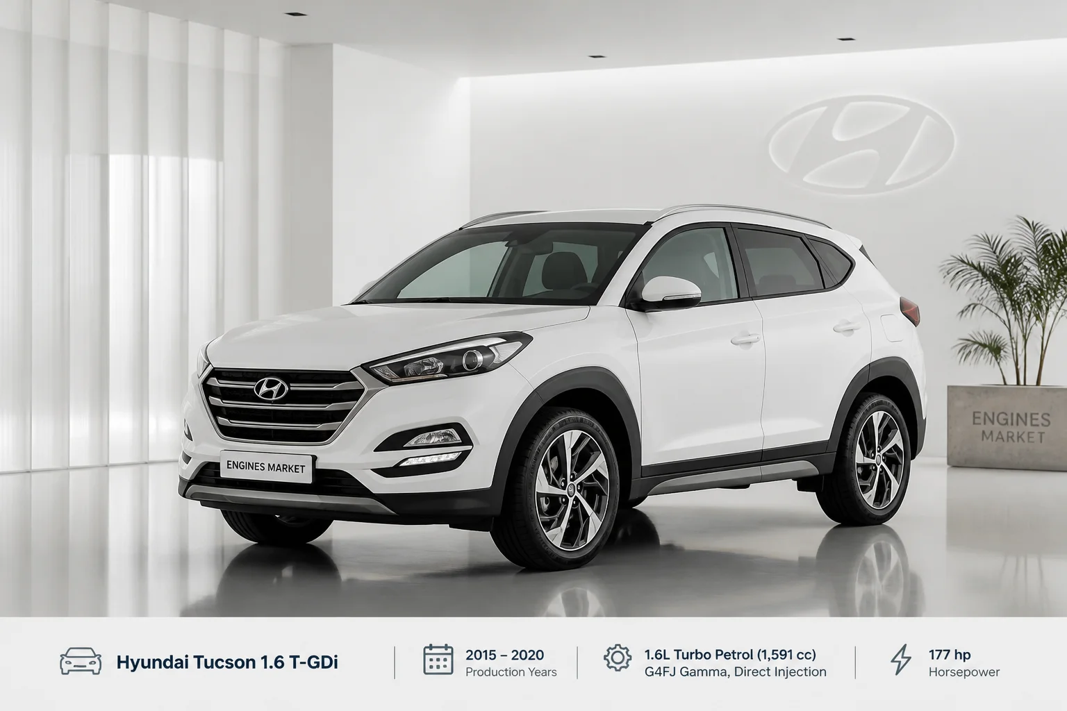 Hyundai Tucson 1.6 T-GDi - Engine History & Specs at a Glance
