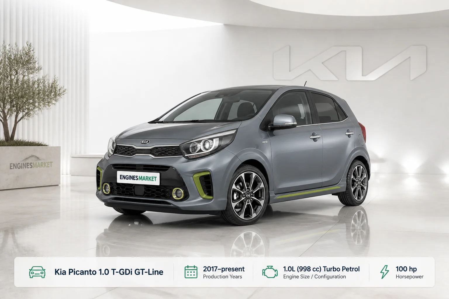 Kia Picanto 1.0 T-GDi GT-Line - Engine History & Specs at a Glance