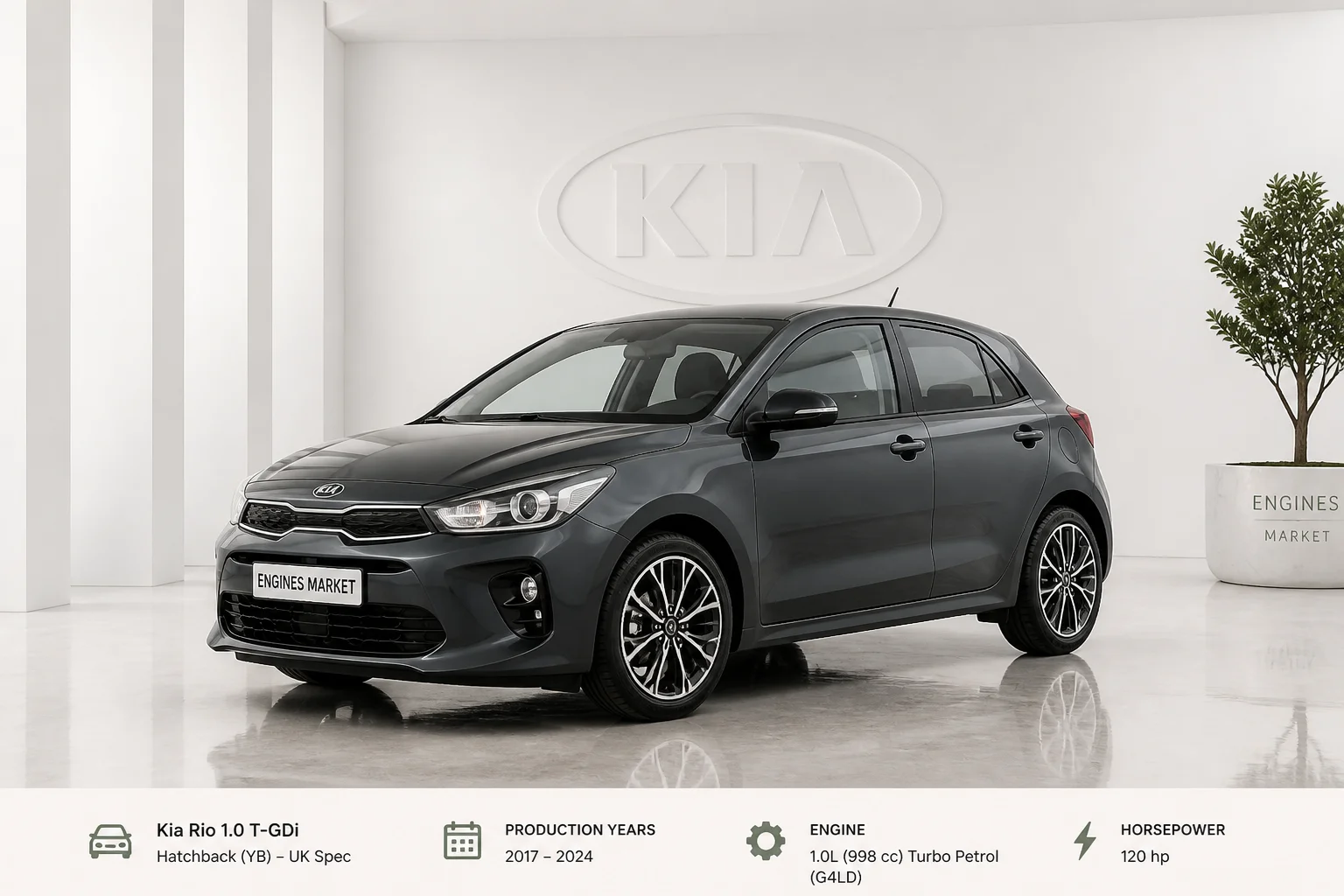 Kia Rio 1.0 T-GDi - Engine History & Specs at a Glance
