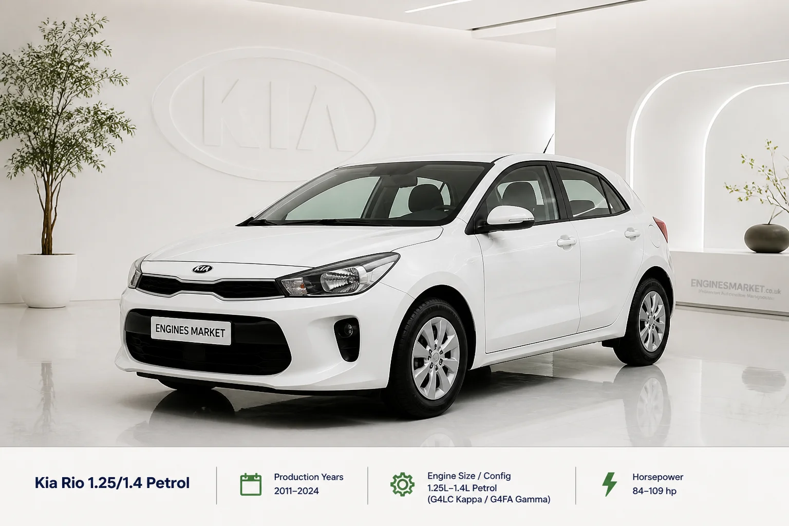 Kia Rio 1.25/1.4 Petrol - Engine History & Specs at a Glance