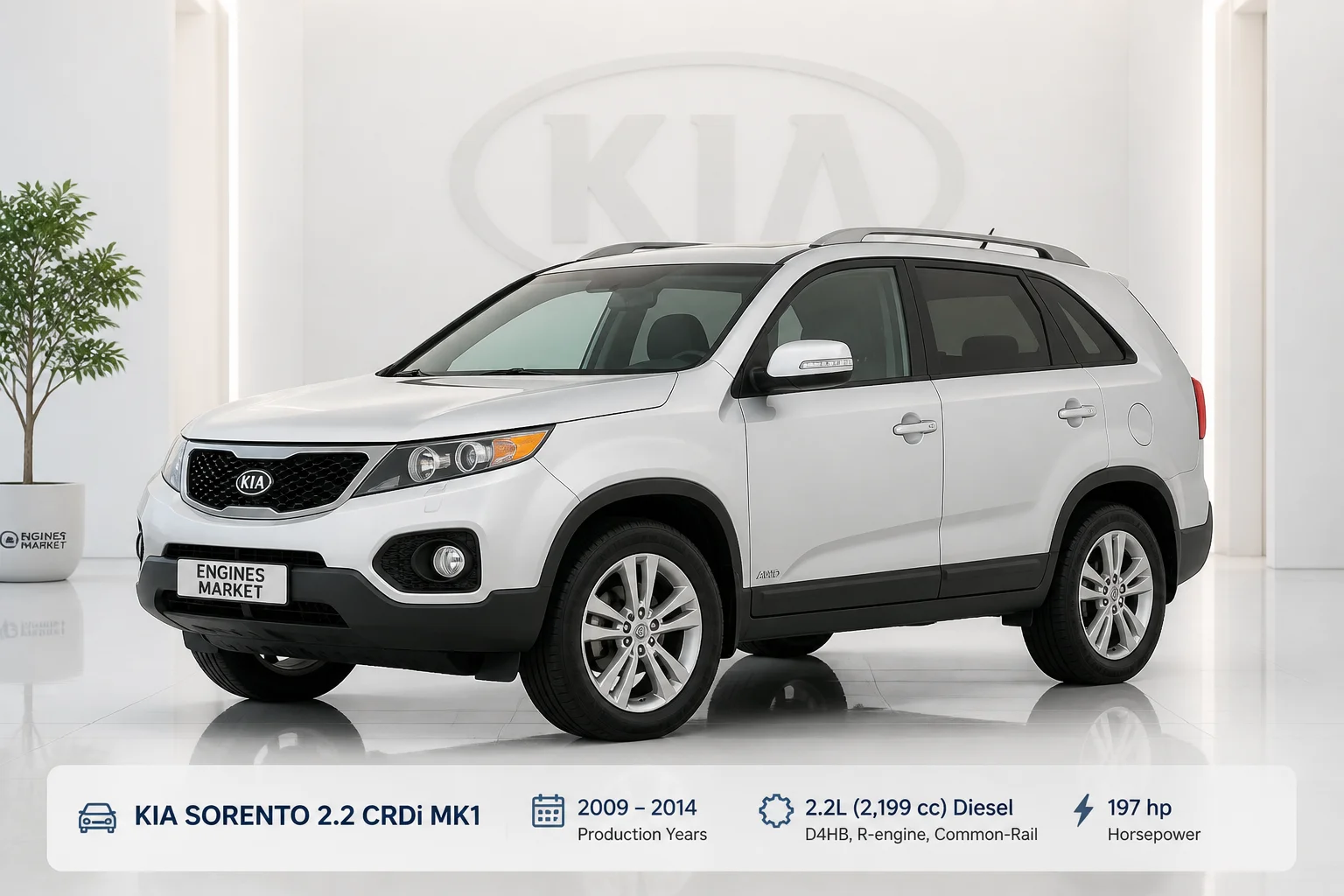 Kia Sorento 2.2 CRDi MK1 - Engine History & Specs at a Glance