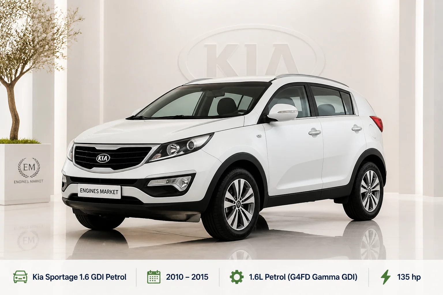 Kia Sportage 1.6 GDI Petrol - Engine History & Specs at a Glance